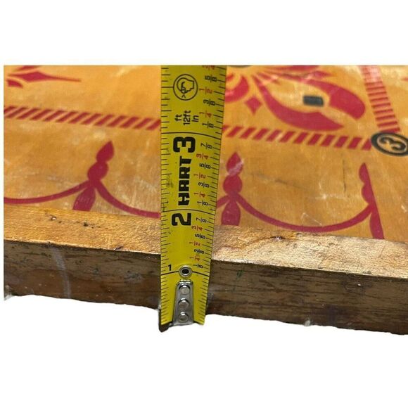 Antique Carrom Game Board 28 1/2" Large Wooden Vintage Decor Man Cave Bar Barn - Picture 6 of 9